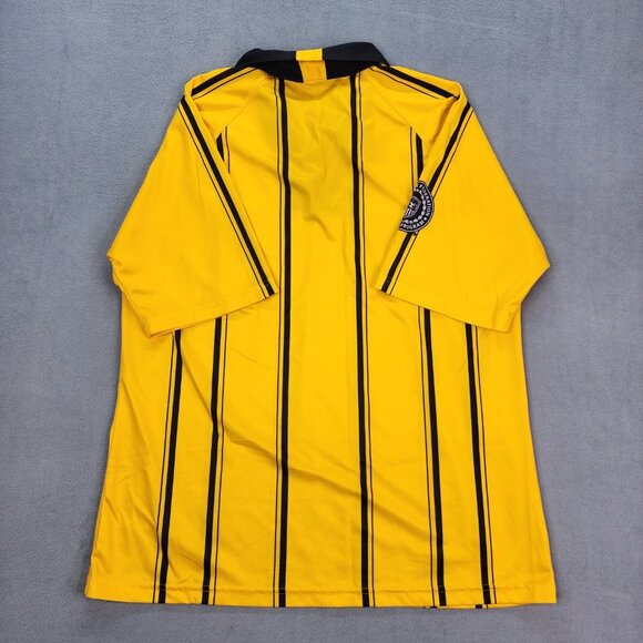 Official Sports US Soccer Referee Jersey Polo Shirt Mens Size XL Yellow Pockets - Picture 11 of 11